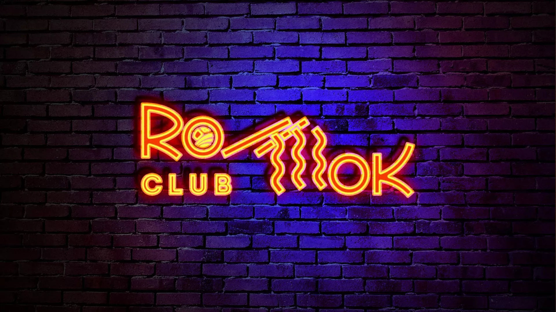 Разработка интерьерной вывески суши-бара «Roll Wok Club» в Северобайкальске